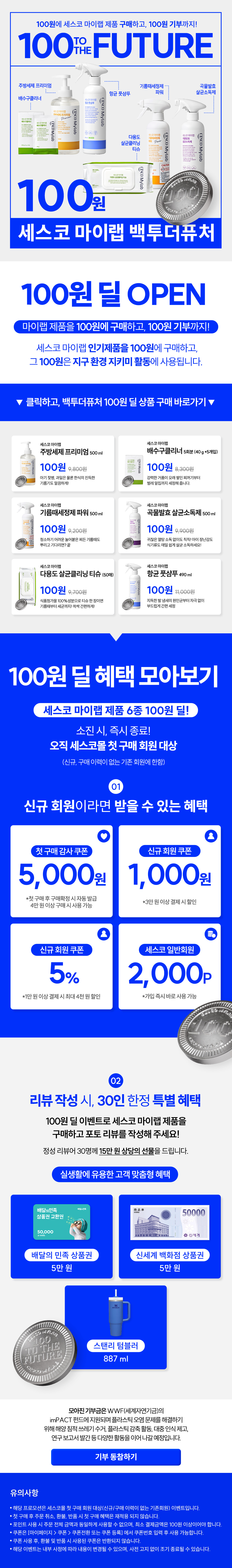 백투더퓨처100원 