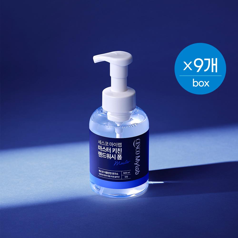 세스코 마이랩 마스터 키친 핸드워시 폼 500ml x 9개 (1box)